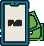 Casinon med Zimpler logo