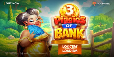 Yggdrasil introducerar Lock’em & Load’em i 3 Piggies of Bank