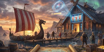 Spelare bjuds på äventyr när vikingar intar nätcasinona