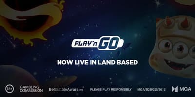 Play’n GO kliver in i landbaserade casinon