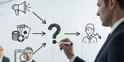 Driver reklam, utbud och tillgänglighet på problemspelande?