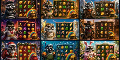 Mött tvättbjörnen Smokey i Hacksaws Le Bandit-spel?