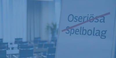 Spelinspektionen vill stoppa oseriösa spelbolag