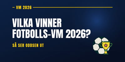 Vilka vinner fotbolls-VM 2026 [odds]