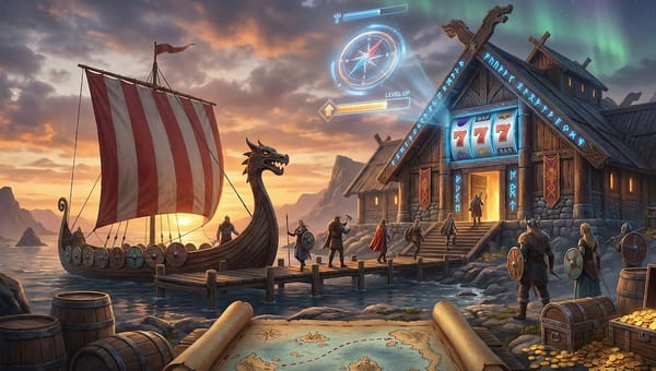 Spelare bjuds på äventyr när vikingar intar nätcasinona
