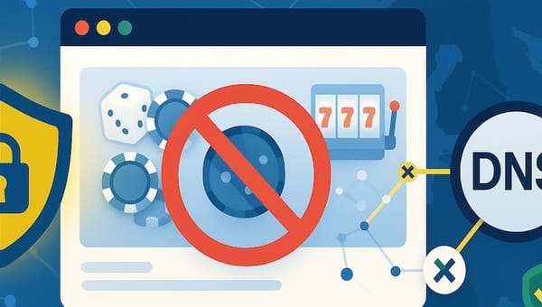 Starkt stöd för DNS-blockering av spelsajter