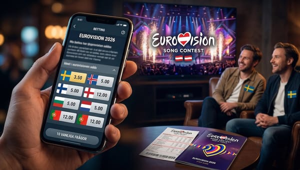 10 vanliga frågor om betting på Eurovision 2026