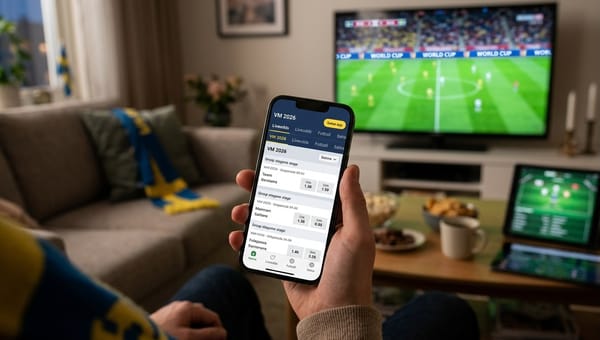 På vilka svenska spelsidor finns betting på FIFA VM?