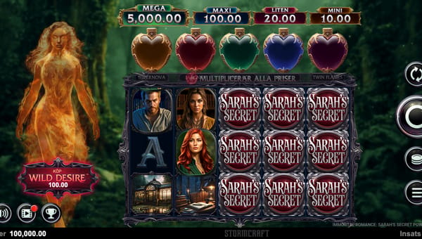 10 frågor om Immortal Romance Sarah’s Secret Power Combo