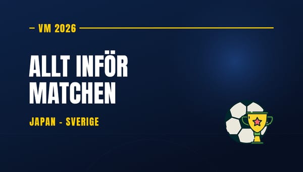Japan - Sverige: odds & analys inför gruppfinalen