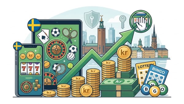 Så mycket omsatte svenska spelbolag med licens 2025