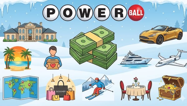 Ny Powerball-jackpott – vad skulle du göra för pengarna?