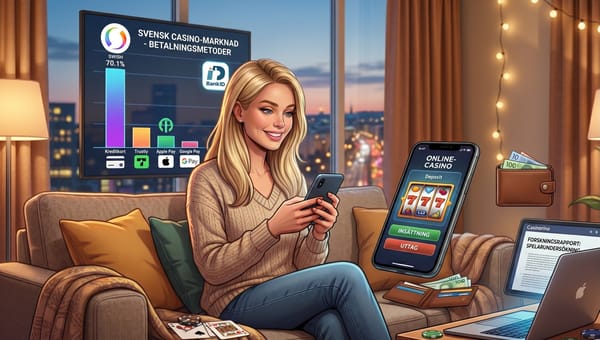 Undersökning: Swish-casinon populärast bland spelare