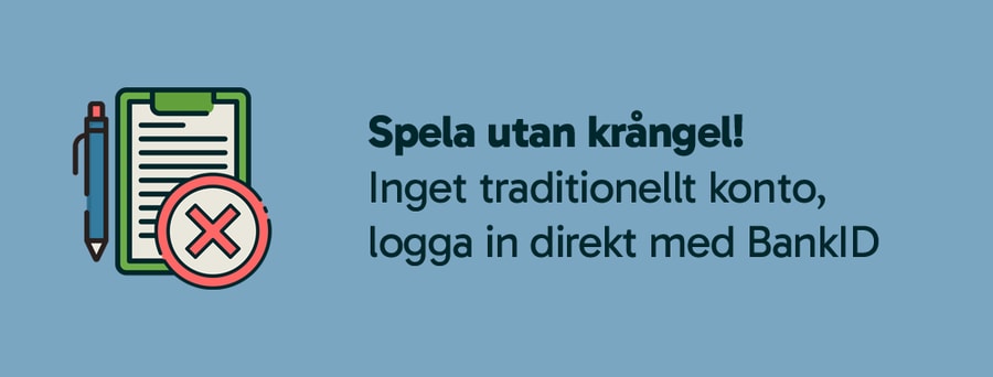 Spela utan krångel med casino utan konto