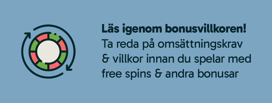 Håll koll på omsättningskrav