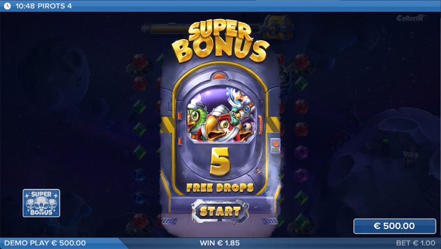 Pirots 4 Super Bonus Mode