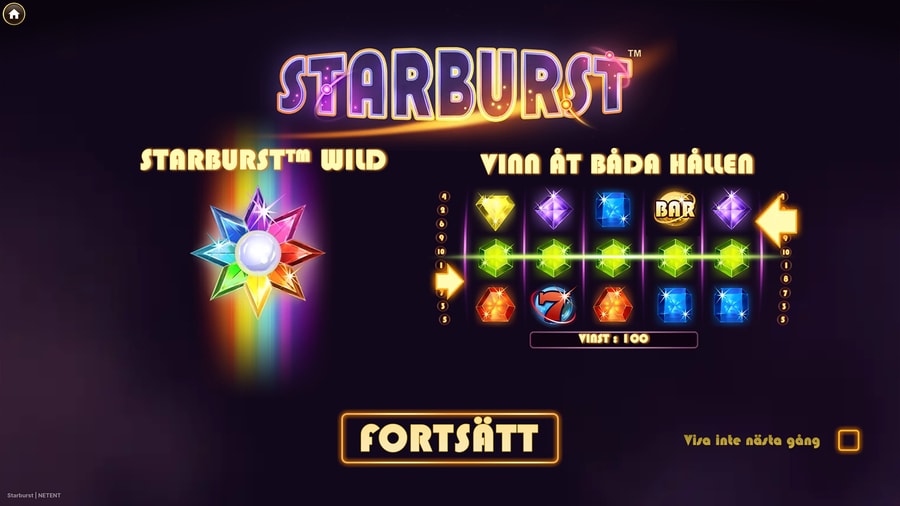 Starburst spelfunktioner