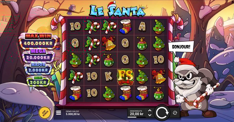 Le Santa från Hacksaw Gaming