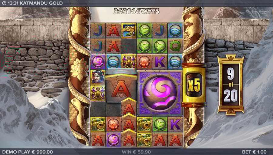 Expanderande reels i bonus