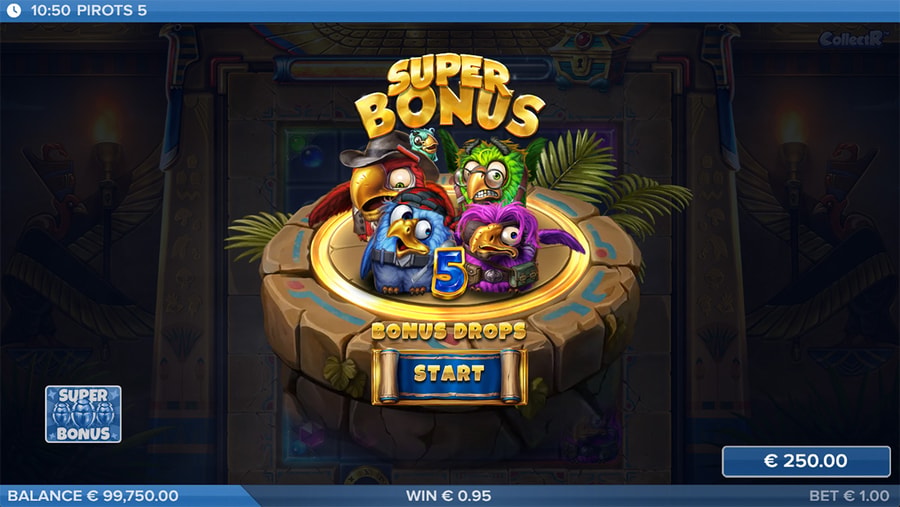 Pirots 5 Super Bonus mode