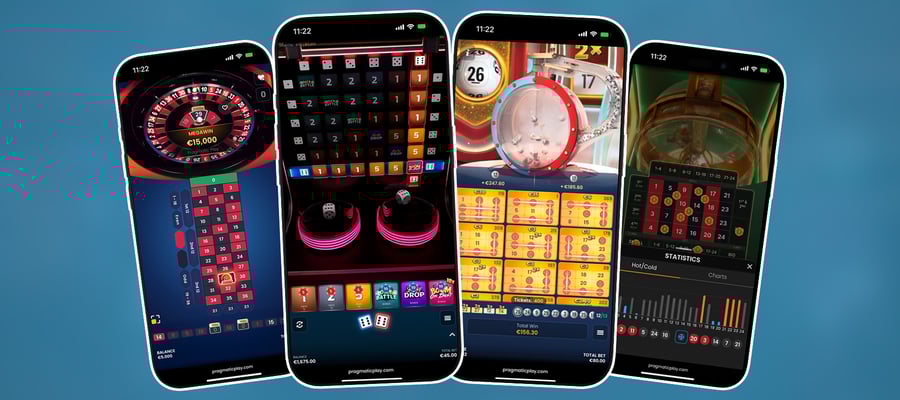 Pragmatic Plays livespel blir allt fler – 4 casinonyheter