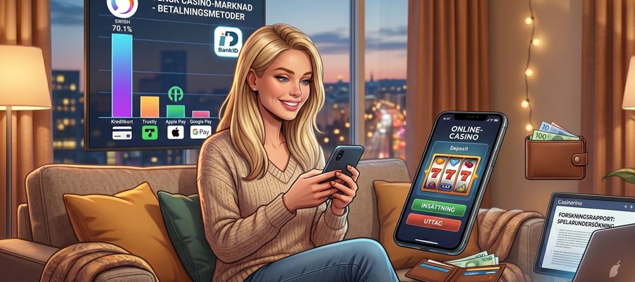 Undersökning: Swish-casinon populärast bland spelare