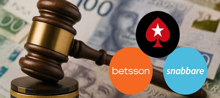 Höga sanktionsavgifter för tre välkända spelbolag