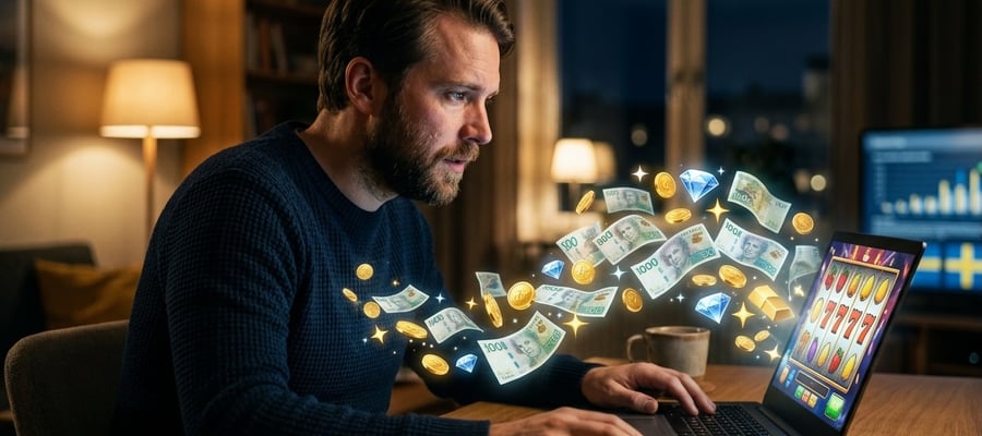 Undersökning: Varför ägnar svenskarna sig åt casinospelande?