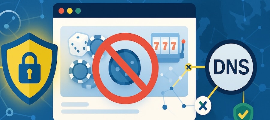 Starkt stöd för DNS-blockering av spelsajter