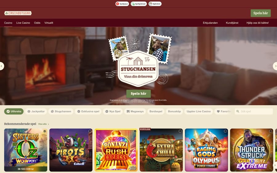 Casinoavdelningen hos Casinostugan