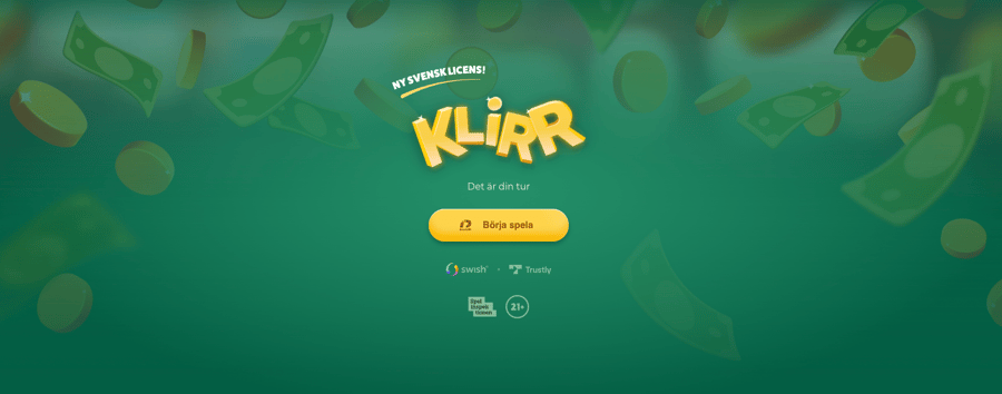 Klirr Casino Screenshot