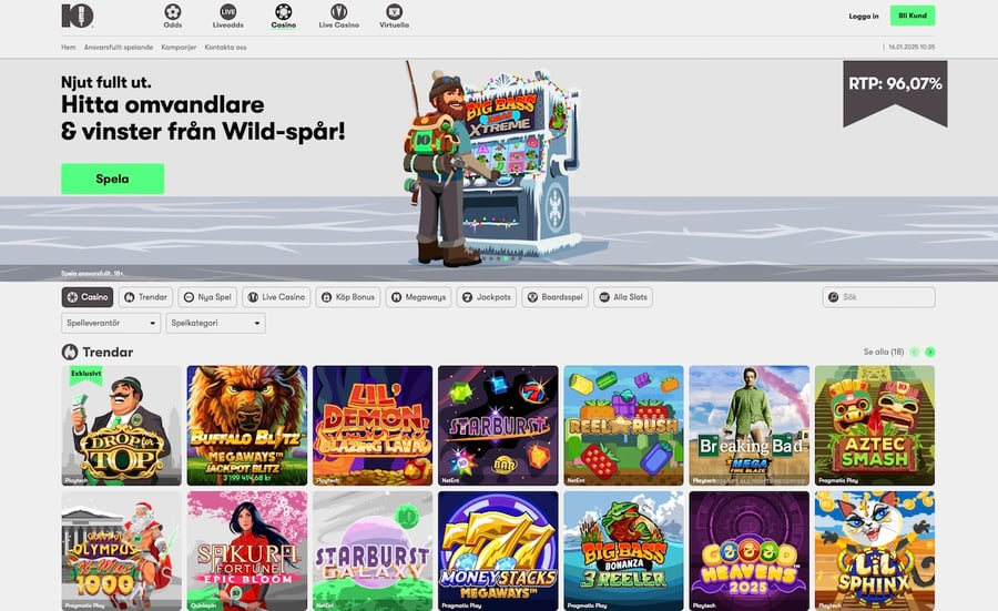 10bets casinolobby