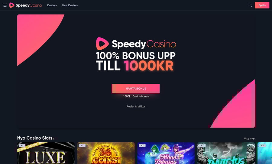 Speedy Casino Start